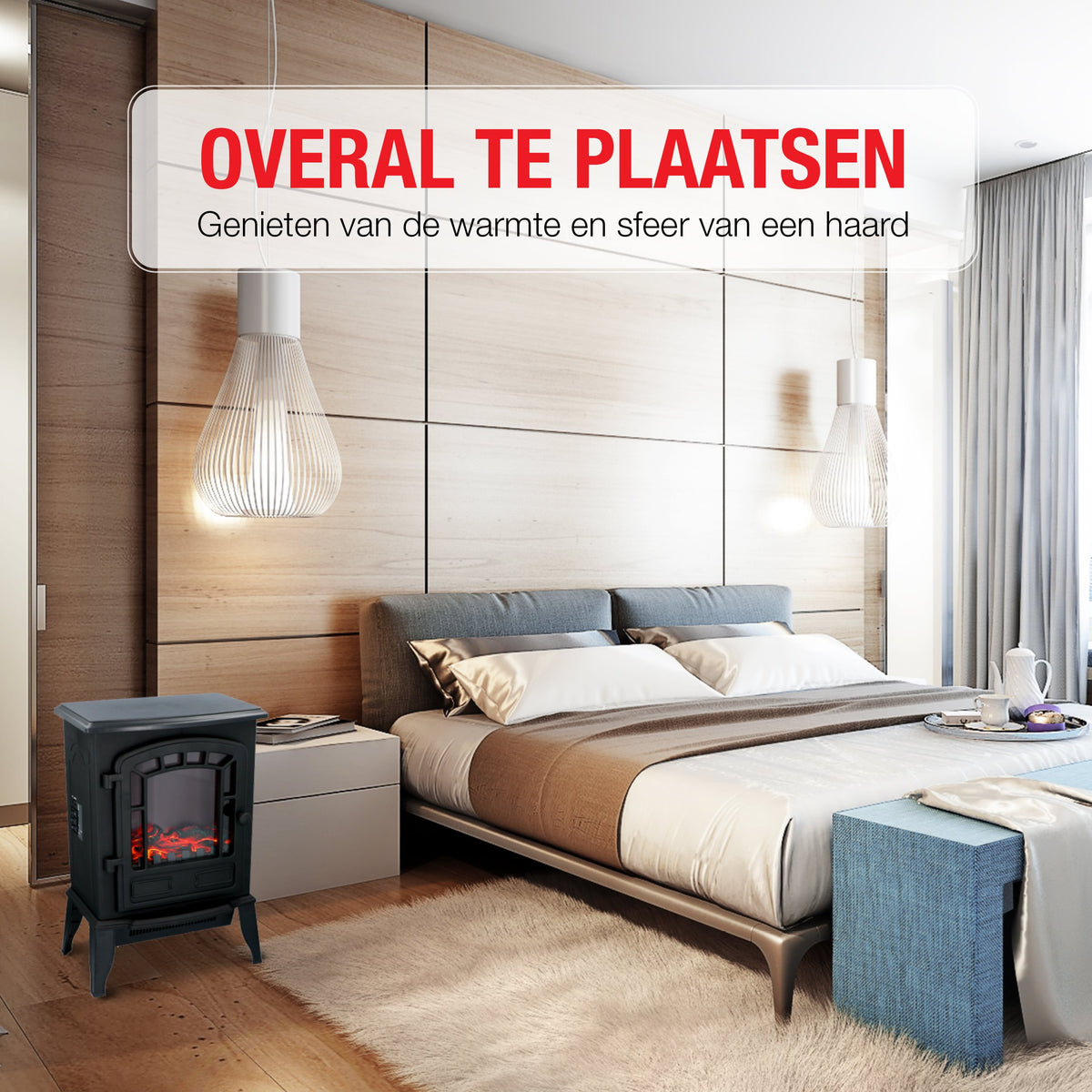 Classic Fire Sfeerhaard Elektrisch Torino 2000W
