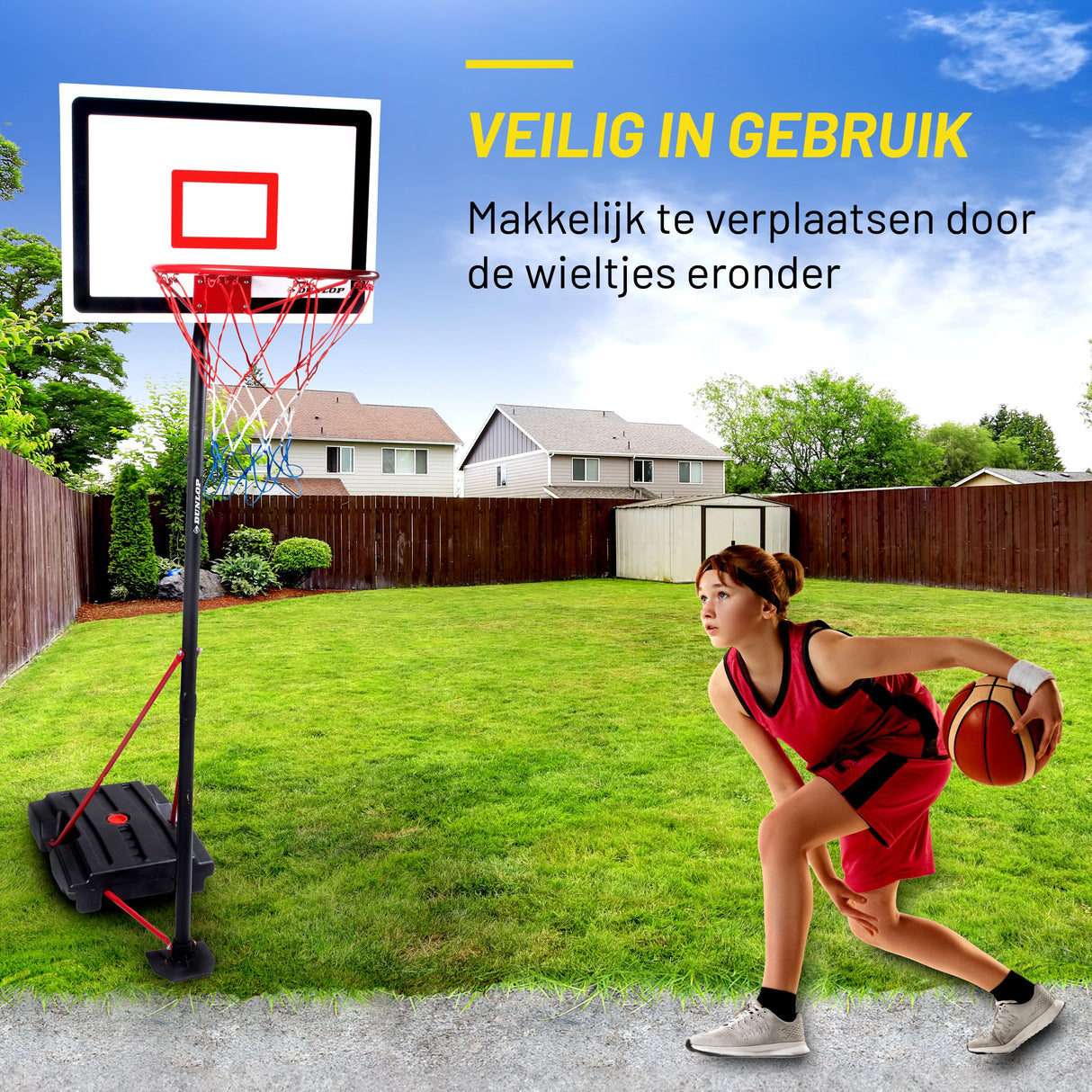Dunlop Basketbalset Junior - maximondo
