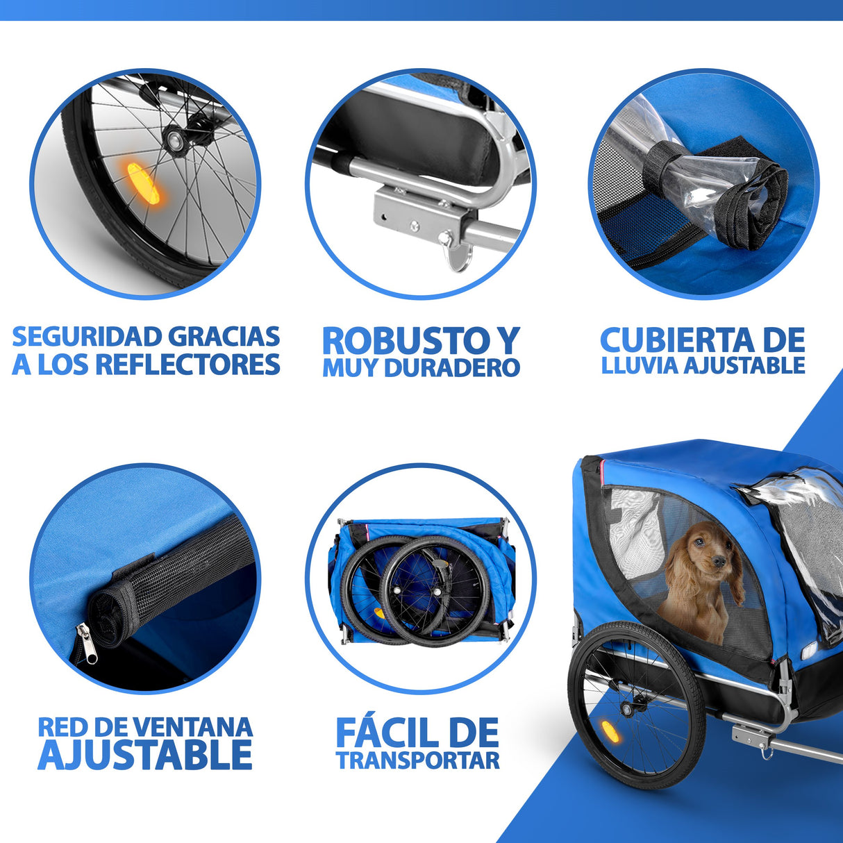 Bicycle Gear Hondenfietskar Opvouwbaar - maximondo