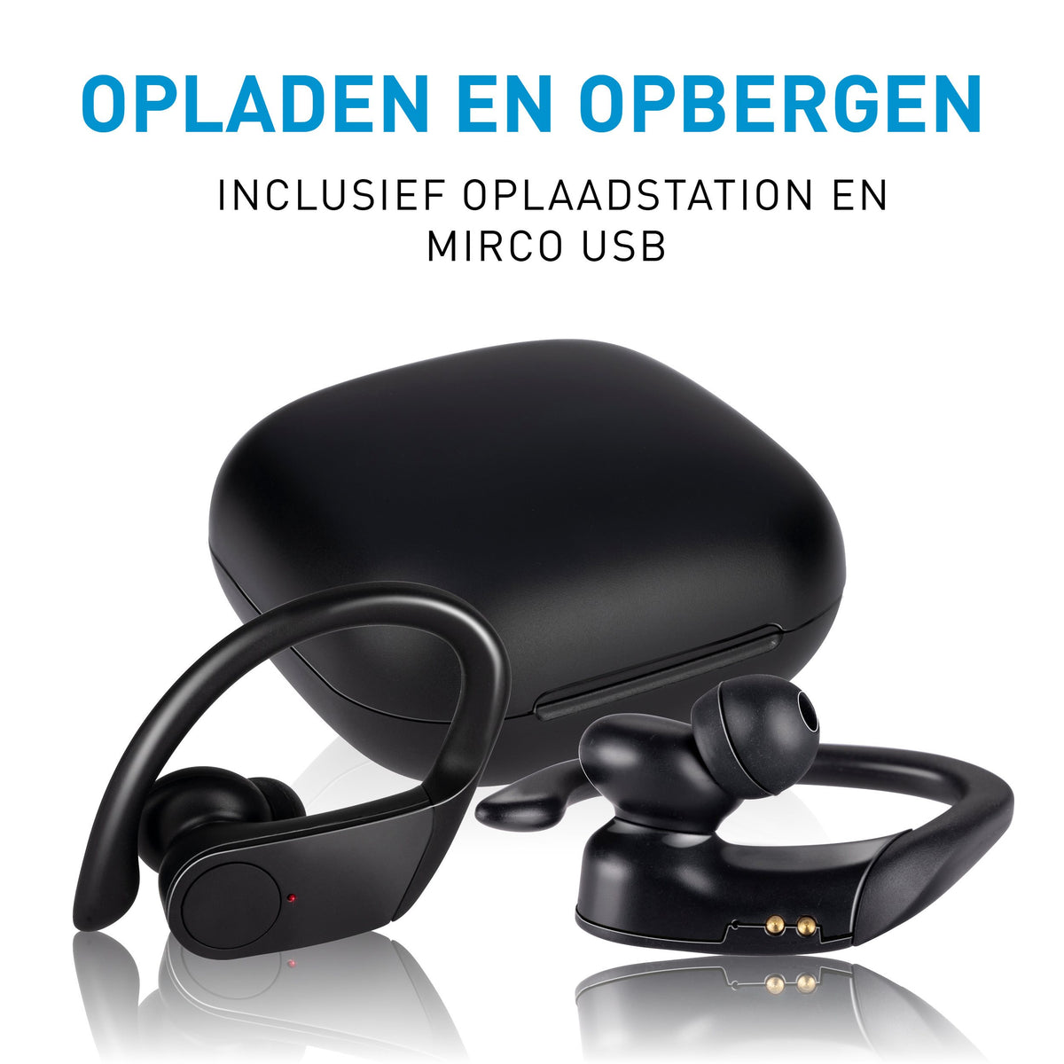 Grundig True Wireless Sports Earphones – Draadloze Oordopjes