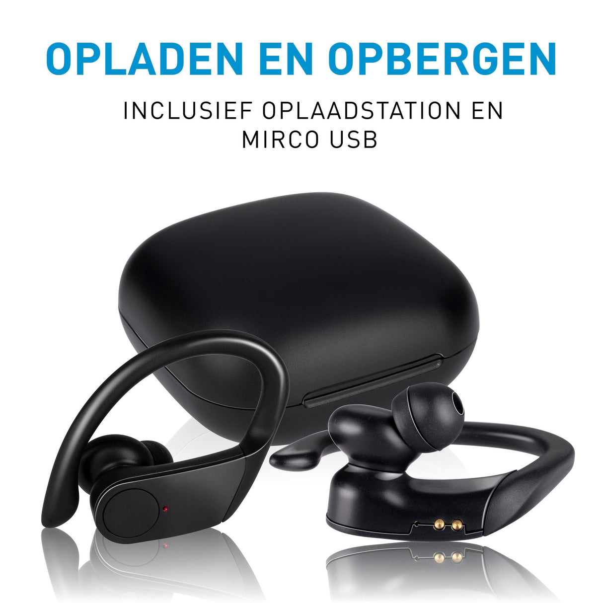 Grundig True Wireless Sports Earphones – Draadloze Oordopjes