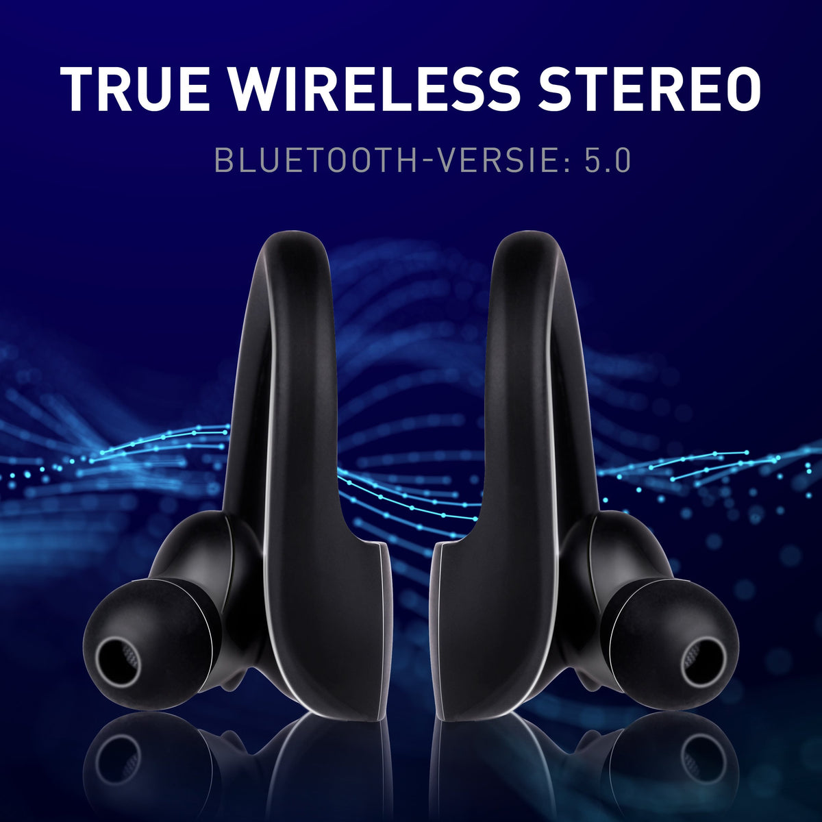 Grundig True Wireless Sports Earphones – Draadloze Oordopjes