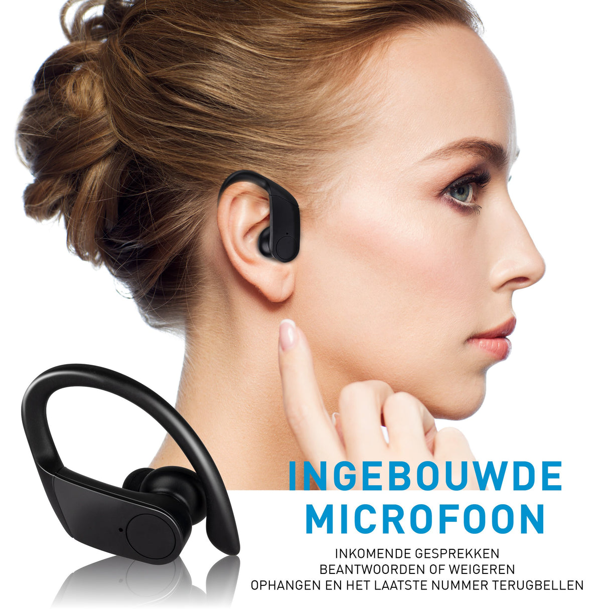 Grundig True Wireless Sports Earphones – Draadloze Oordopjes - maximondo
