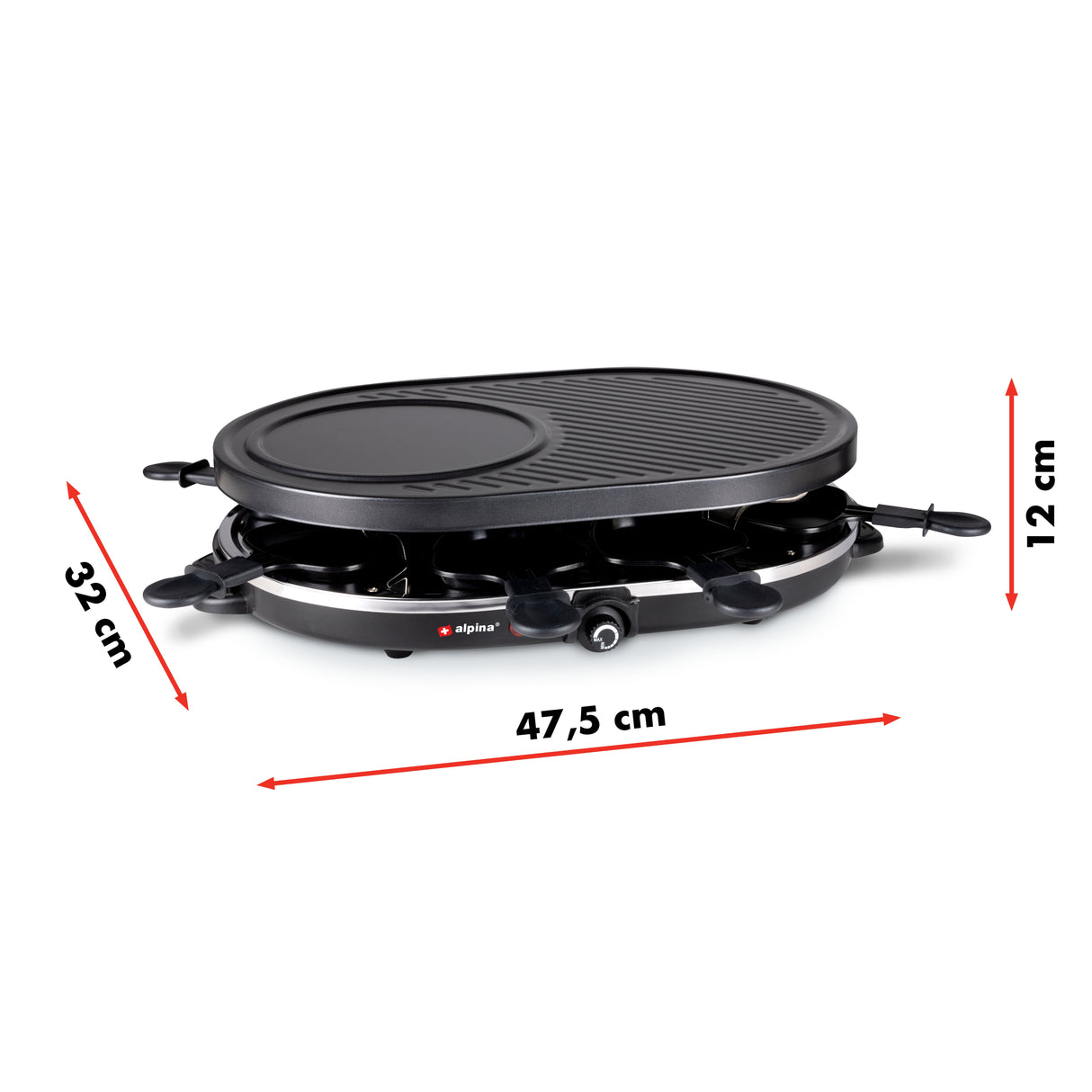alpina Gourmetset 8 Pers. - 1200W - maximondo