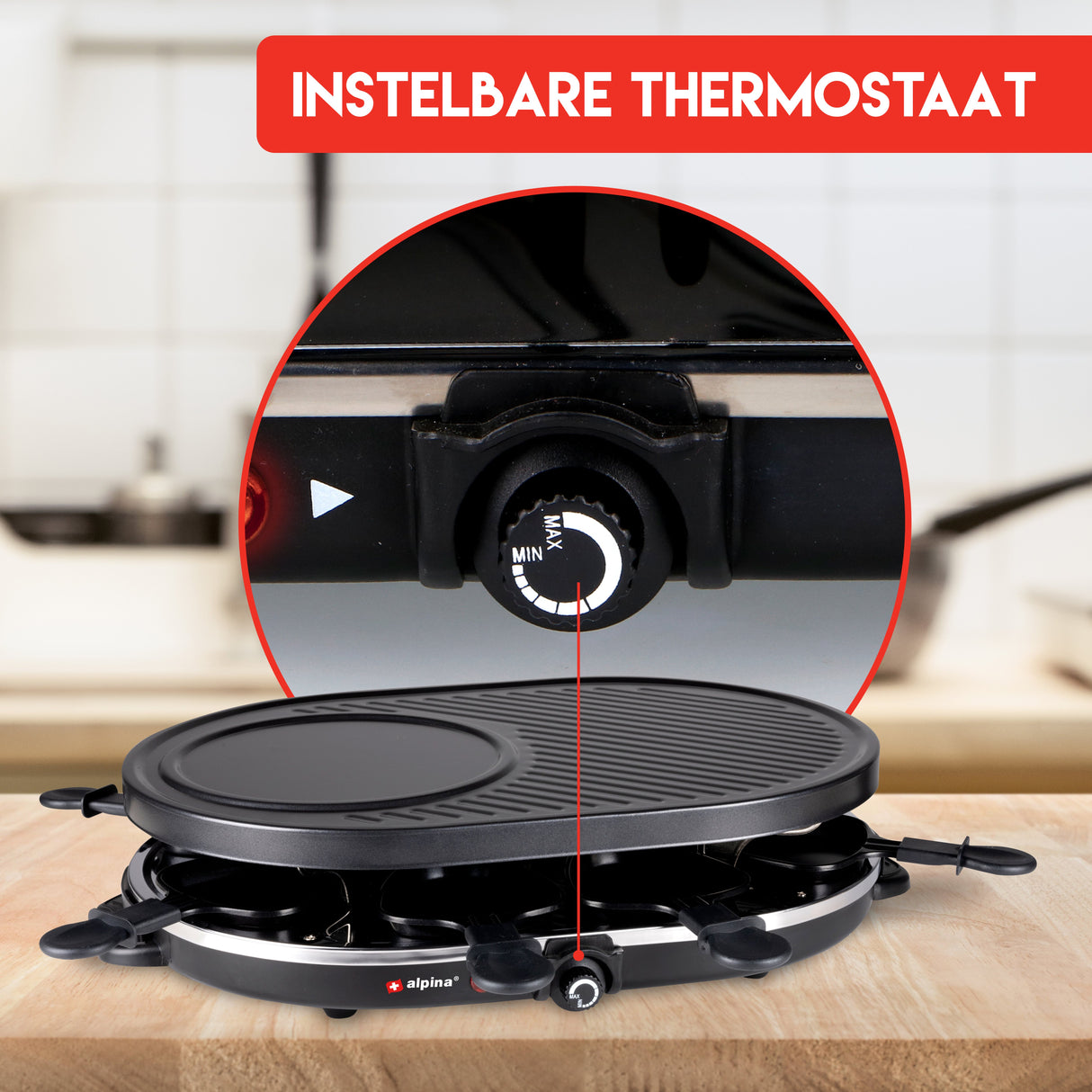 alpina Gourmetset 8 Pers. - 1200W - maximondo