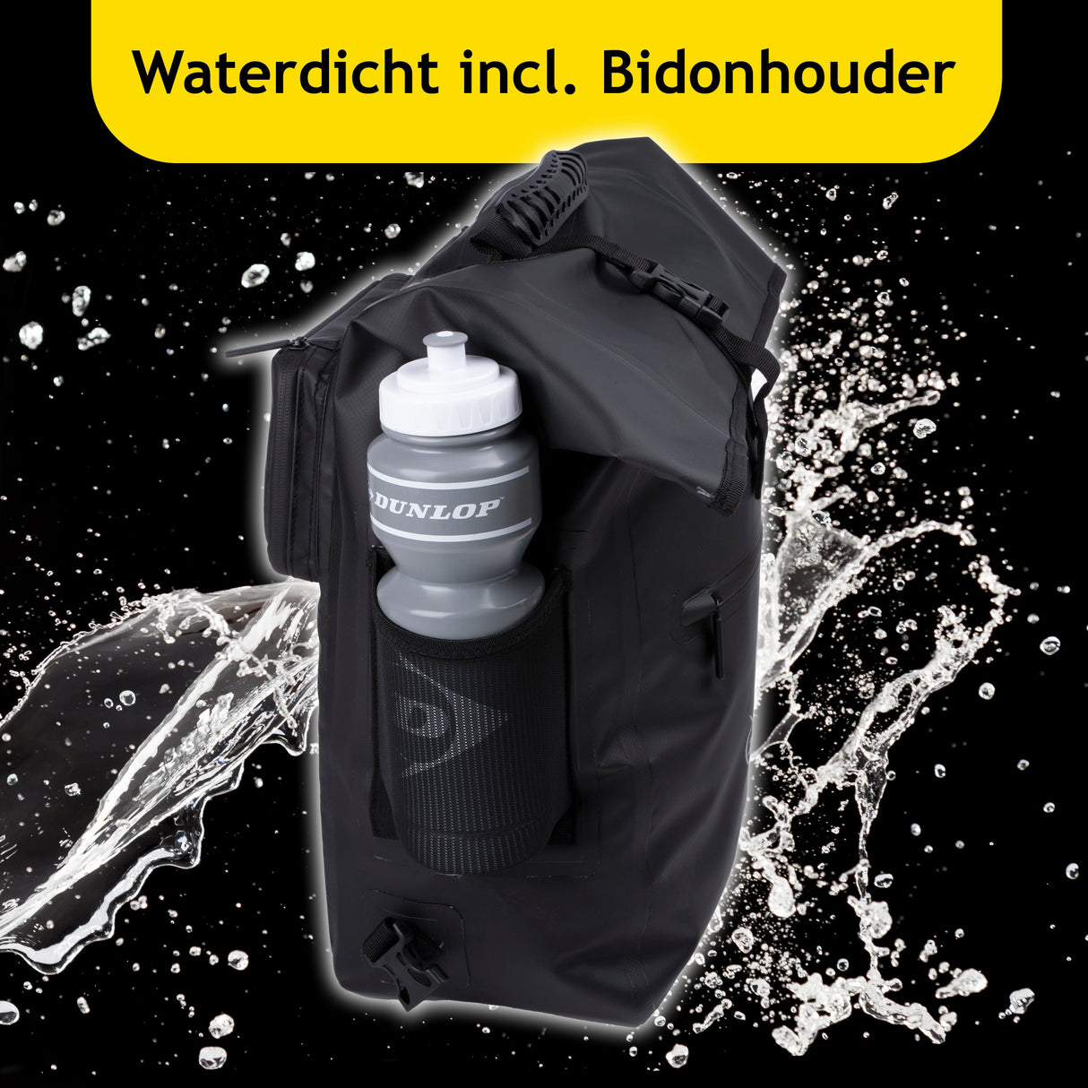 Dunlop 4-in-1 Fietsrugzak Waterdicht 25L