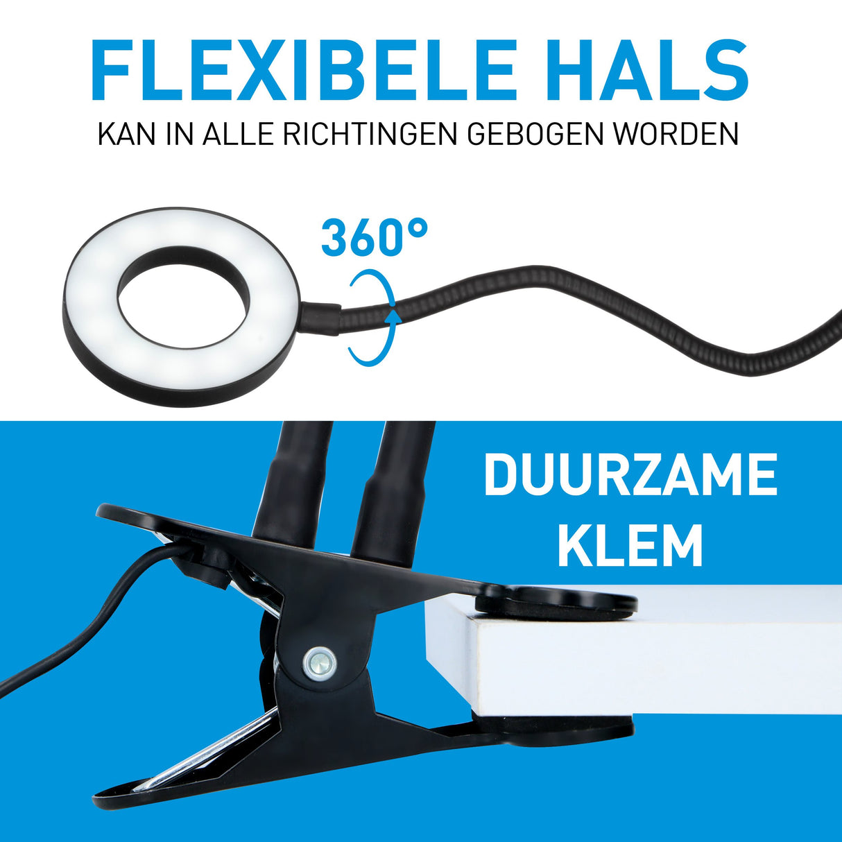 Grundig Selfie Ringlamp USB - maximondo