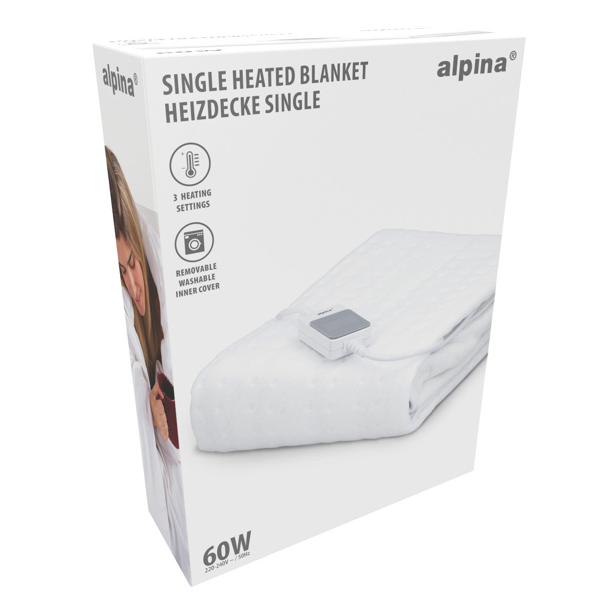 alpina Warmtedeken - 1 Persoon - 80x150 cm
