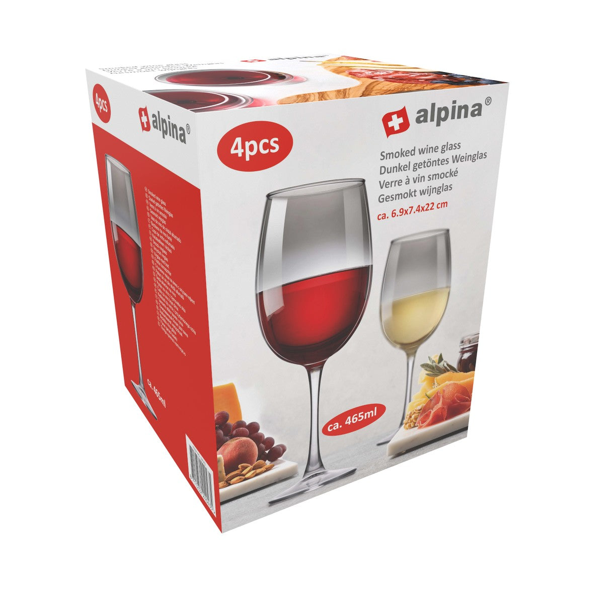 alpina Wijnglazen Set 4 Stuks