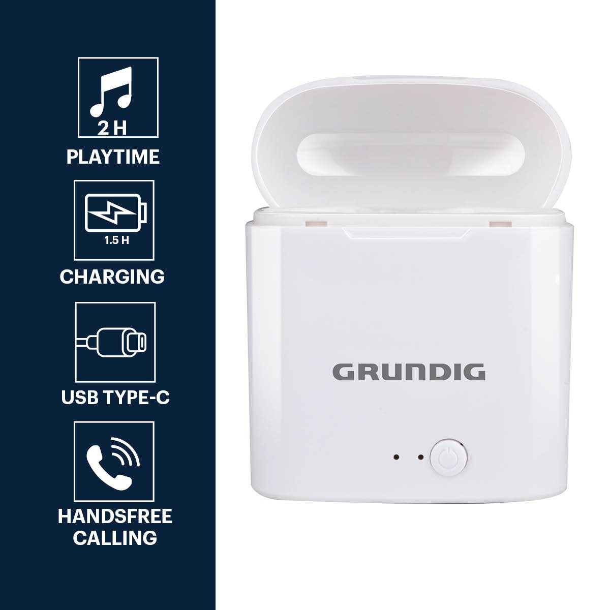 Grundig Draadloze Oordopjes - maximondo
