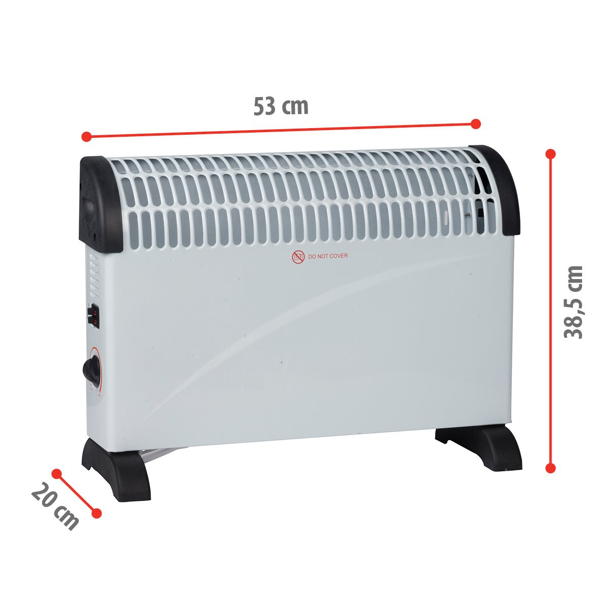 alpina Elektrische Kachel CHYO2 2000W - maximondo