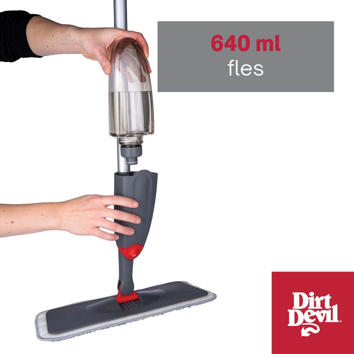 Dirt Devil Dweil met Spray, 640ML - maximondo