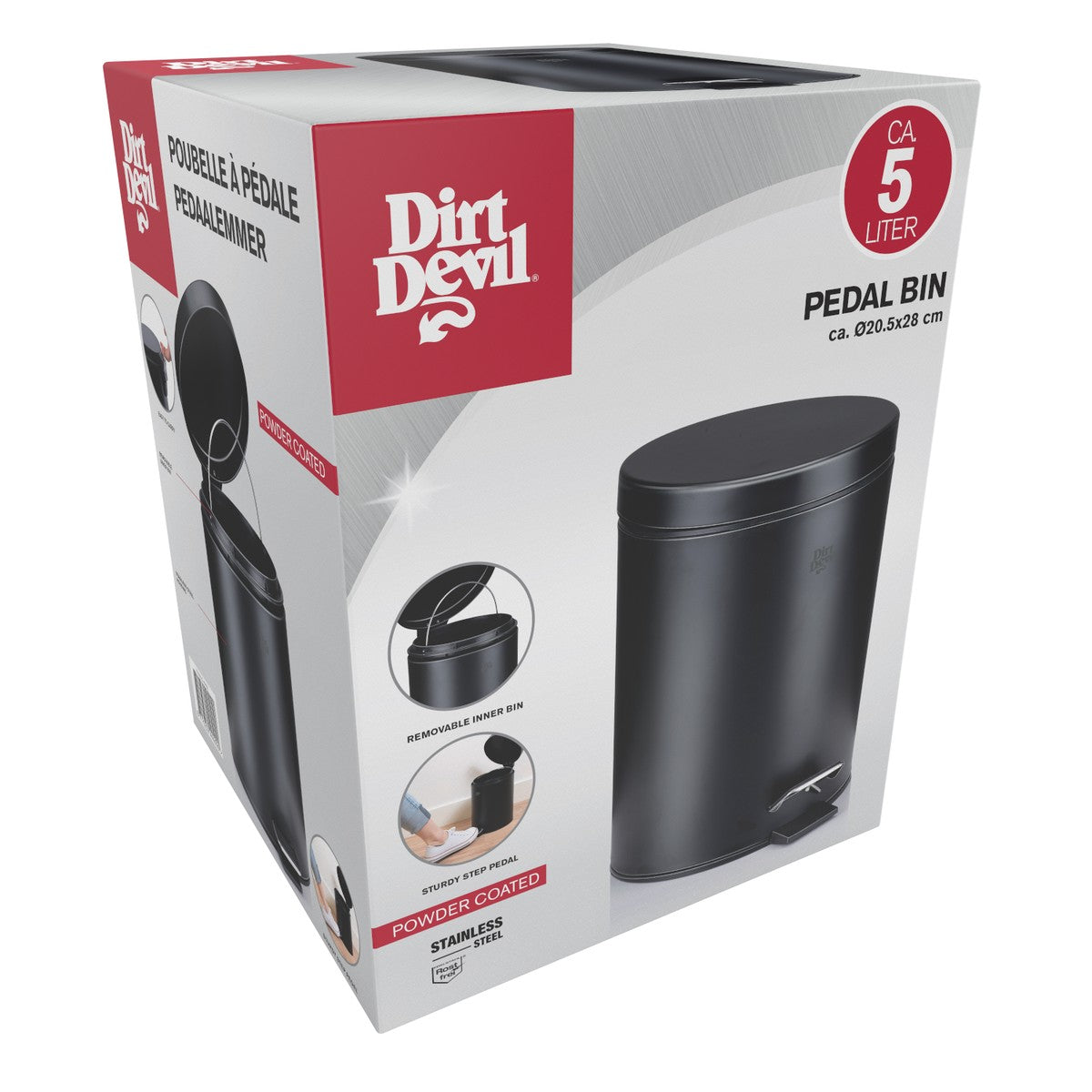 Dirt Devil Pedaalemmer 5 L - maximondo