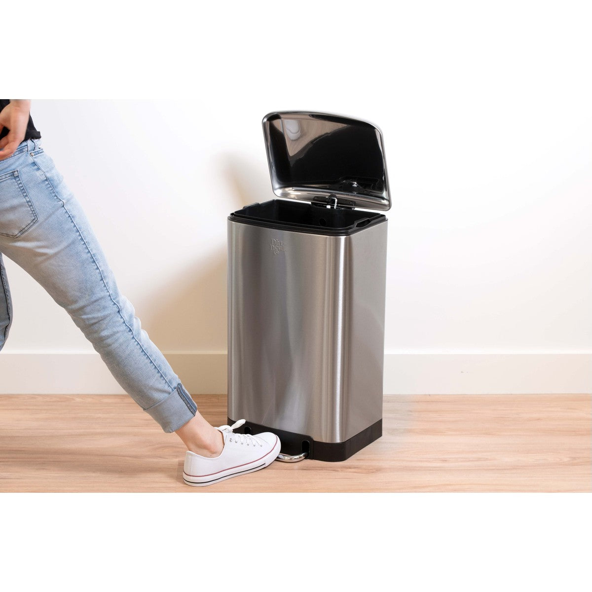 Dirt Devil Pedaalemmer 20L Zilver - maximondo