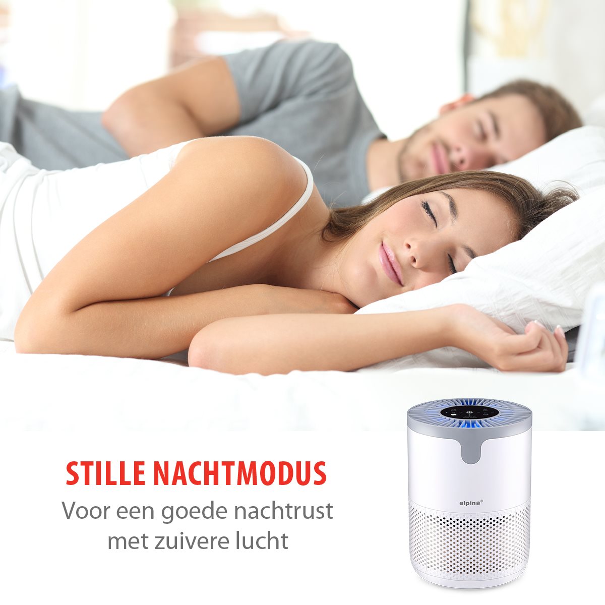 alpina Luchtreiniger met HEPA Filter - maximondo