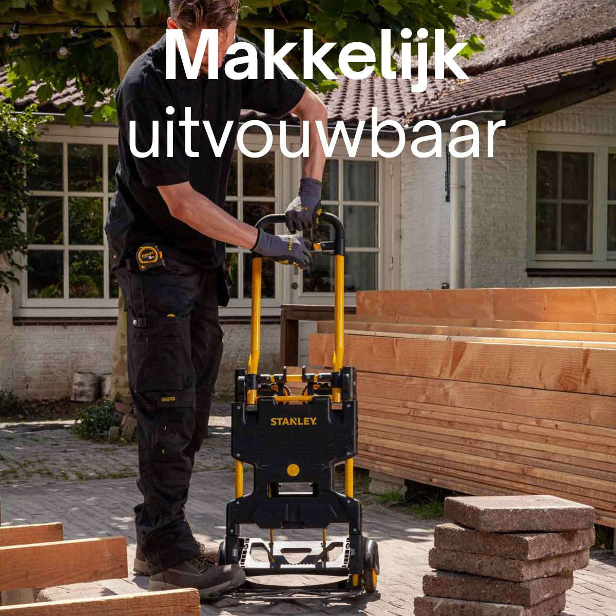 Stanley 2in-1 Steekwagen - 137 KG - maximondo