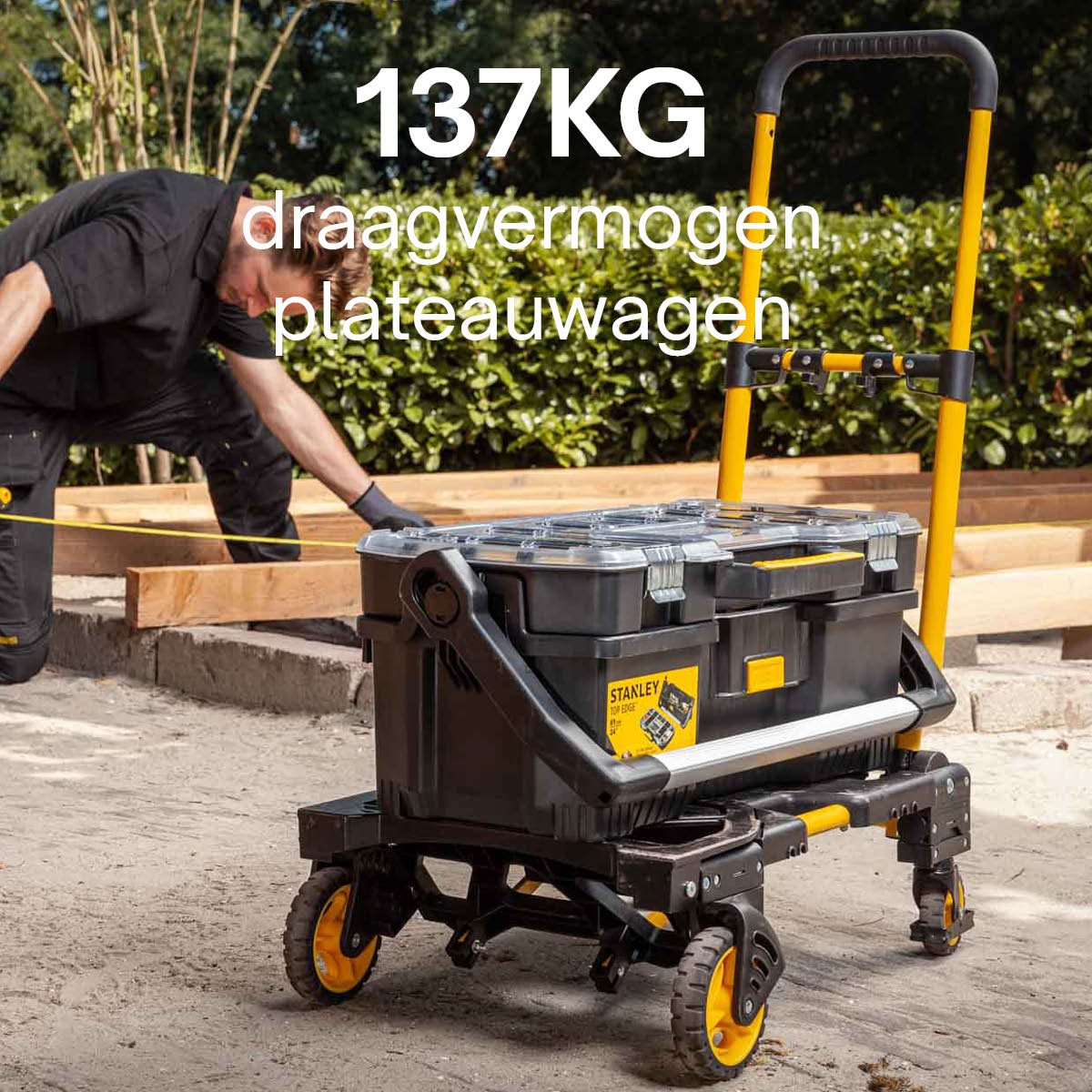 Stanley 2in-1 Steekwagen - 137 KG - maximondo
