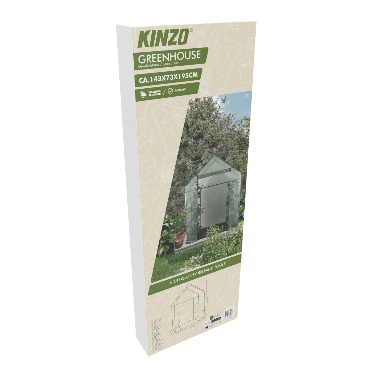 Kinzo Kweekkas 143 x 73 cm - maximondo