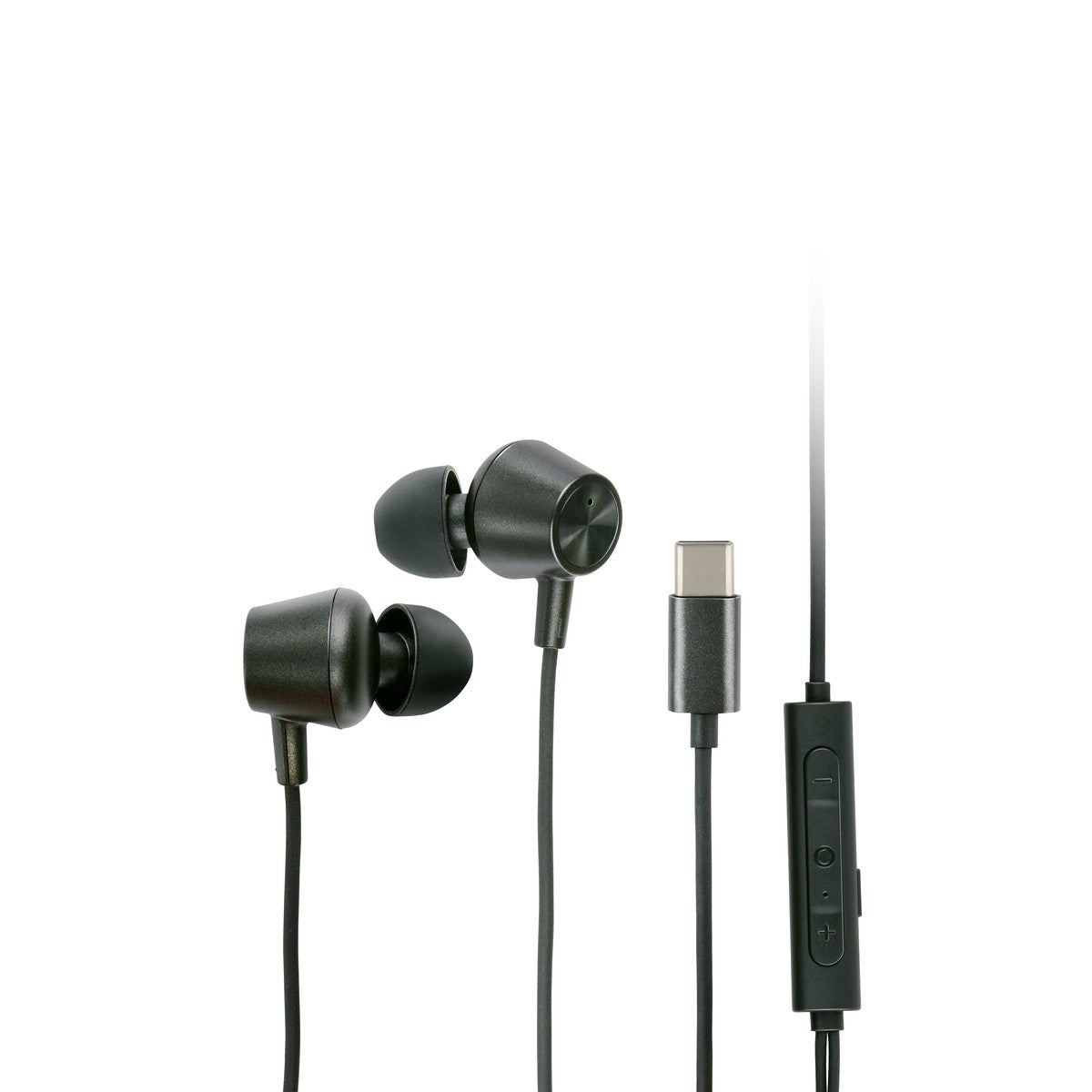 Grundig USB C Oortjes 120cm - Zwart - maximondo