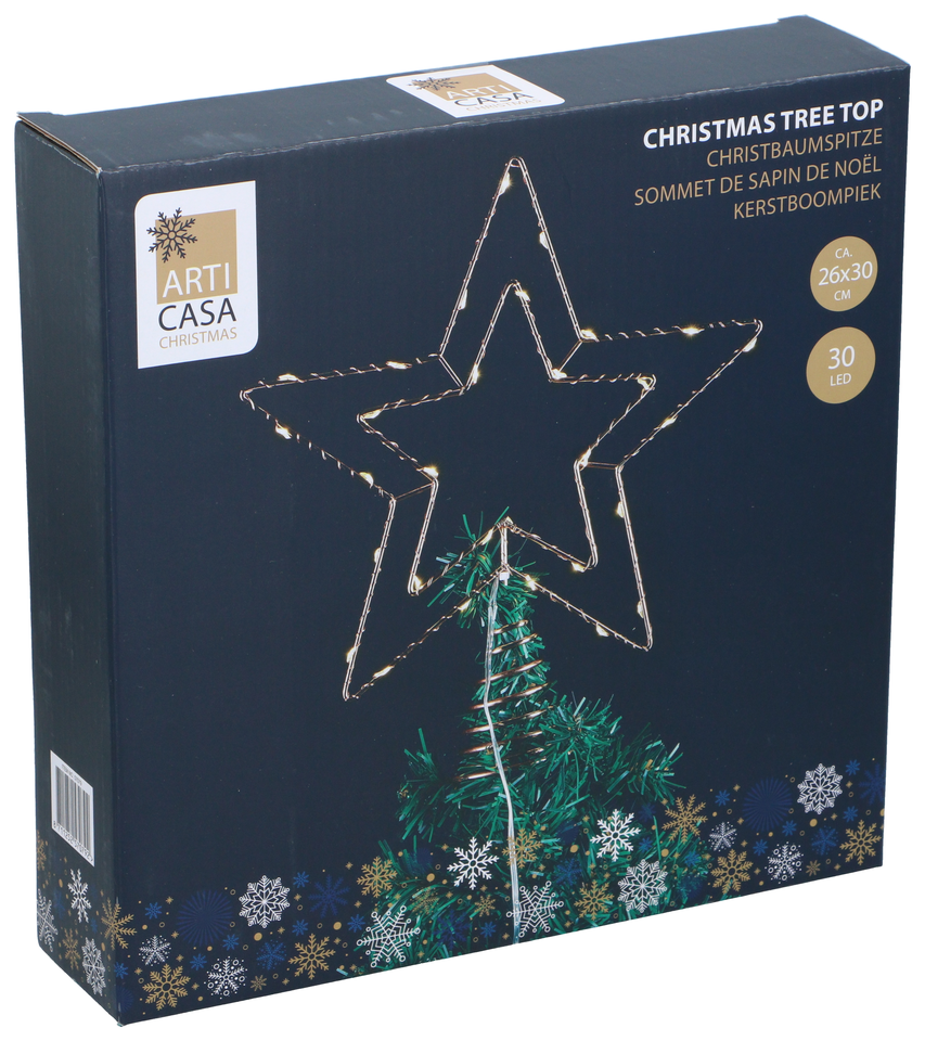 Arti Casa Kerstboompiek Rosé Goud - maximondo