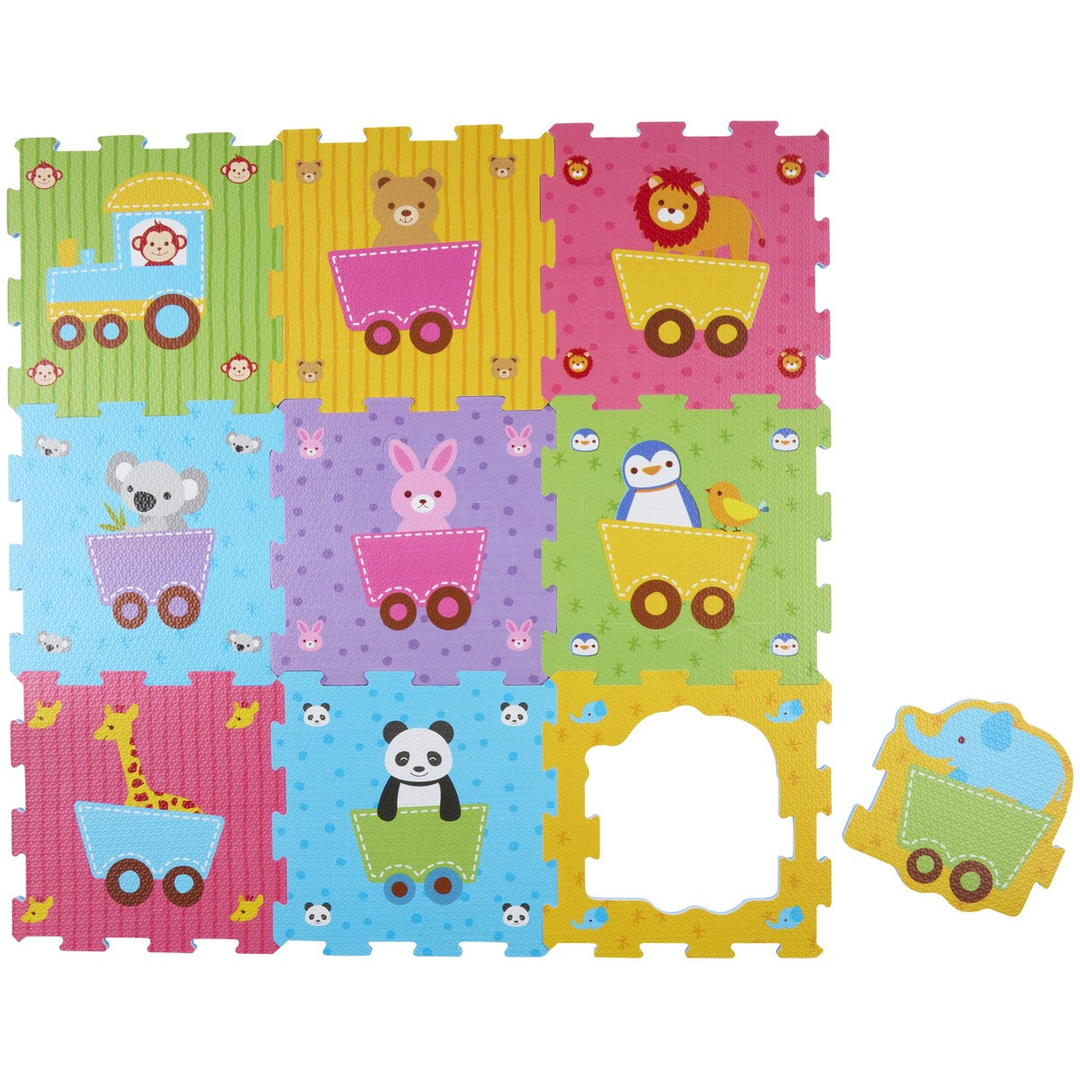 Let's Play Puzzelmat Baby 18-Delig - Speelmat Foam - maximondo