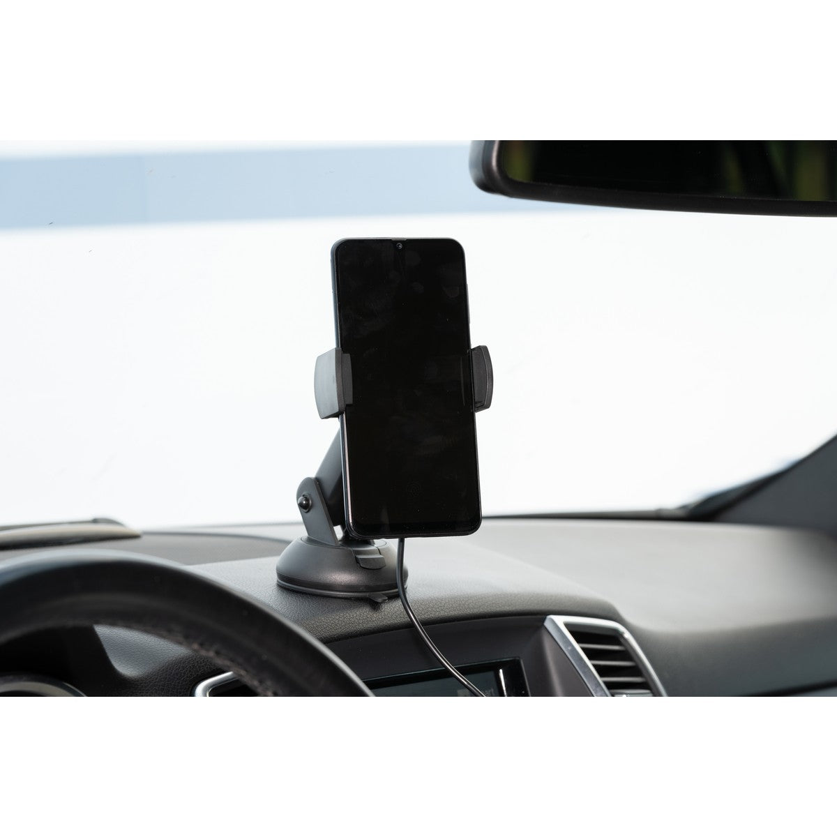 Dunlop Auto Telefoonhouder en Qi Lader - maximondo