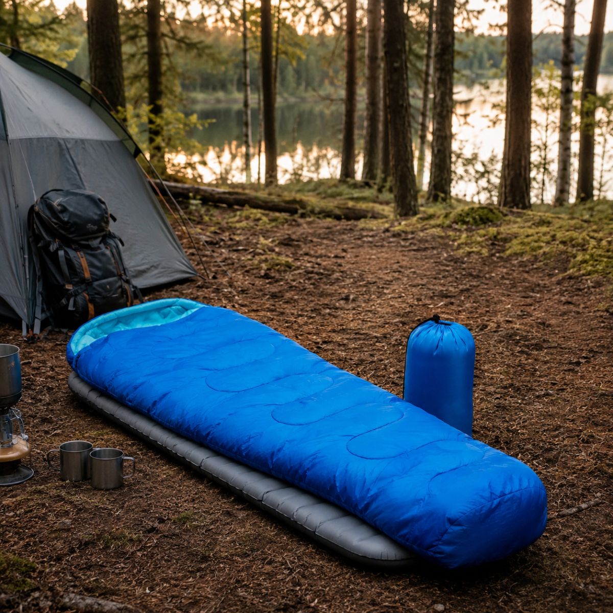 Camp Active Mummy Slaapzak 5°C-10°C - maximondo