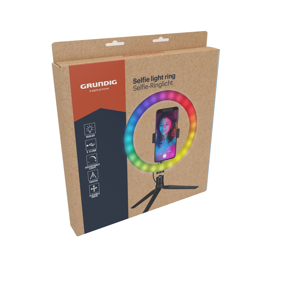 Grundig Ring Light met Statief - maximondo