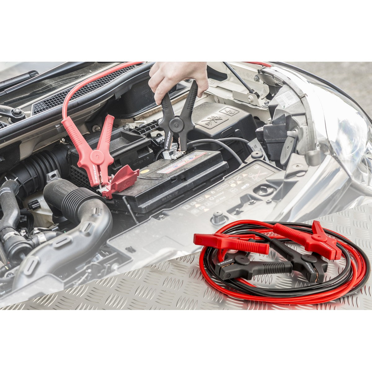 Dunlop Startkabels Auto - Jumpstarter met Draagtas - maximondo
