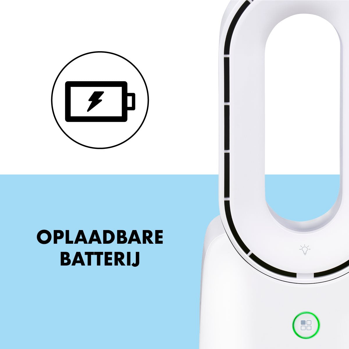Lifetime Air Bladeloze Ventilator, Wit - maximondo