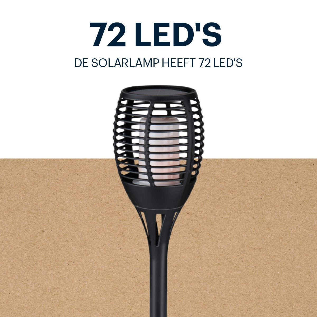 Grundig Solar Tuinfakkel 72cm - maximondo