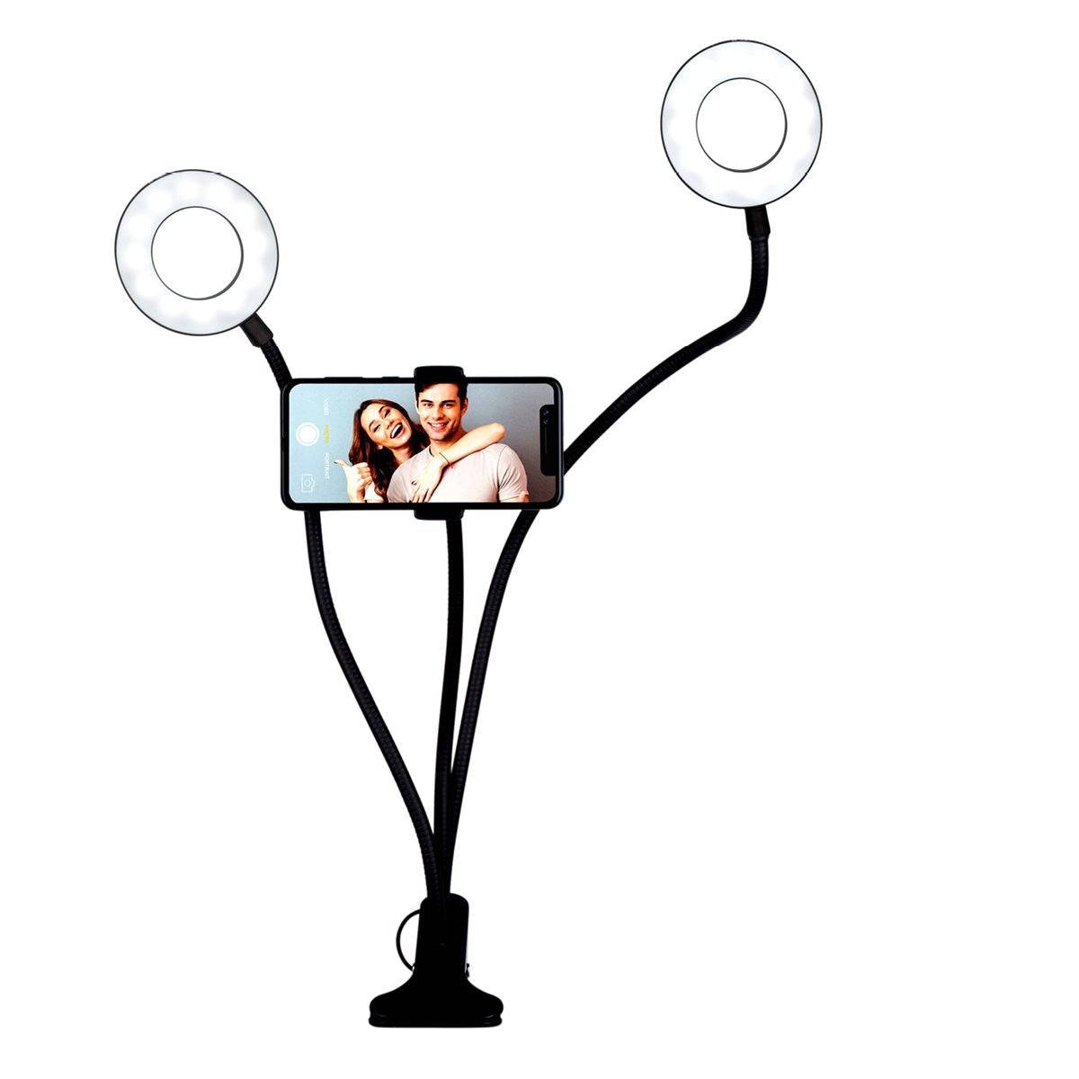 Grundig Ringlamp met Telefoonhouder - maximondo