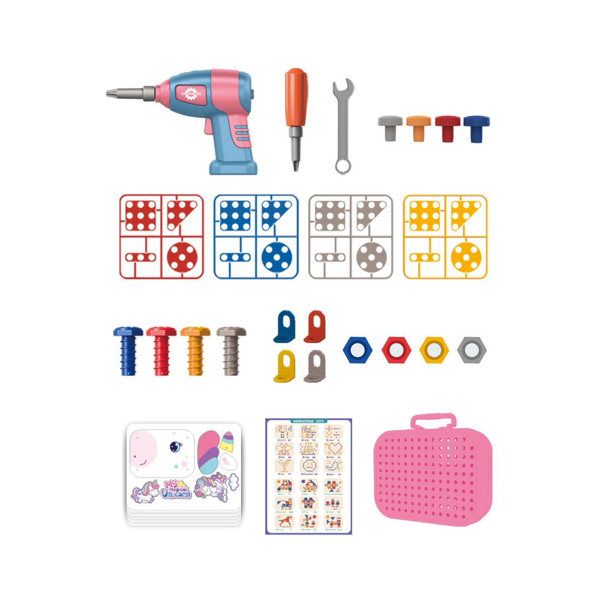 Eddy Toys Eenhoorn Constructie - maximondo
