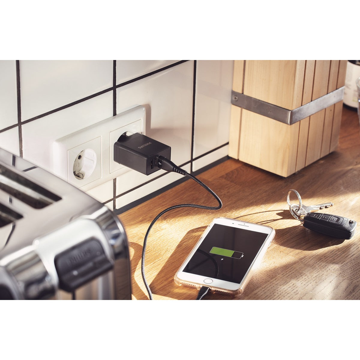 Philips Dubbele Wandlader DLP2610/12 - maximondo