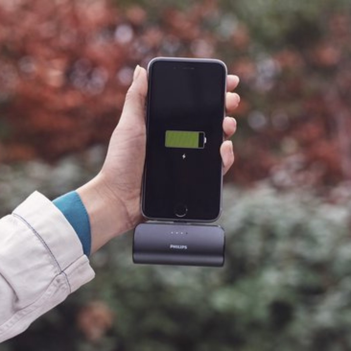 Philips Powerbank Draadloos 2500mAh - maximondo