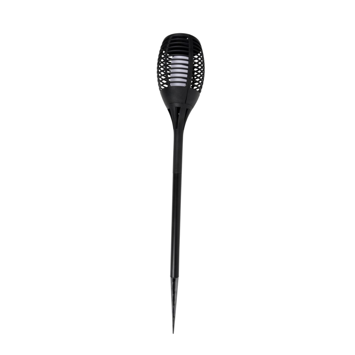 Grundig Tuinlamp solar 72 LED's vlameffect Ø12cm x 77cm hoog - maximondo