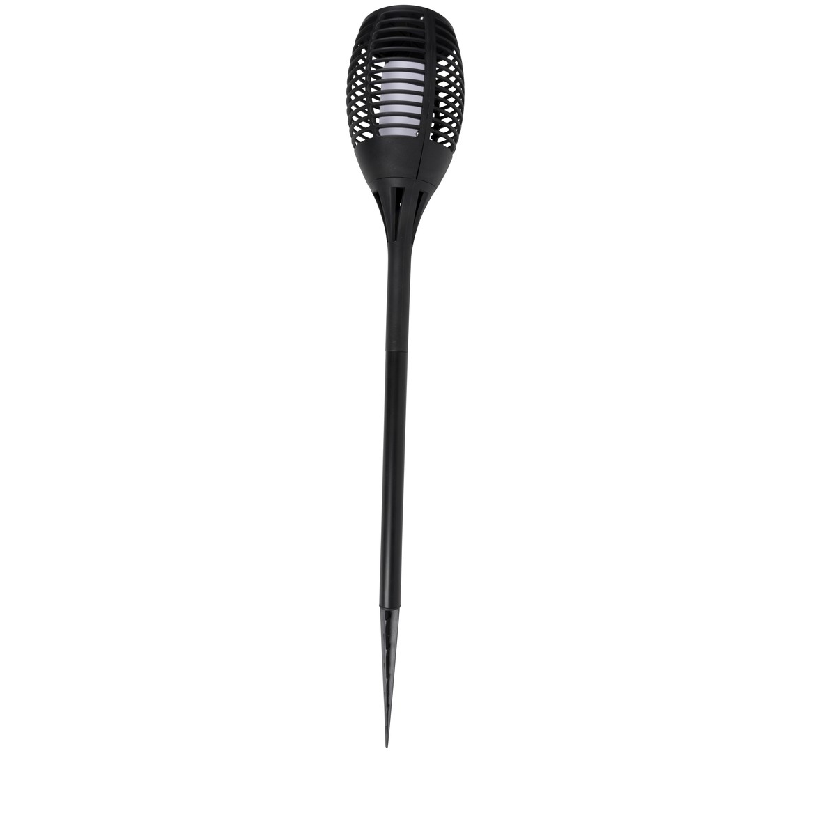 Grundig Tuinlamp solar 72 LED's vlameffect Ø12cm x 77cm hoog - maximondo