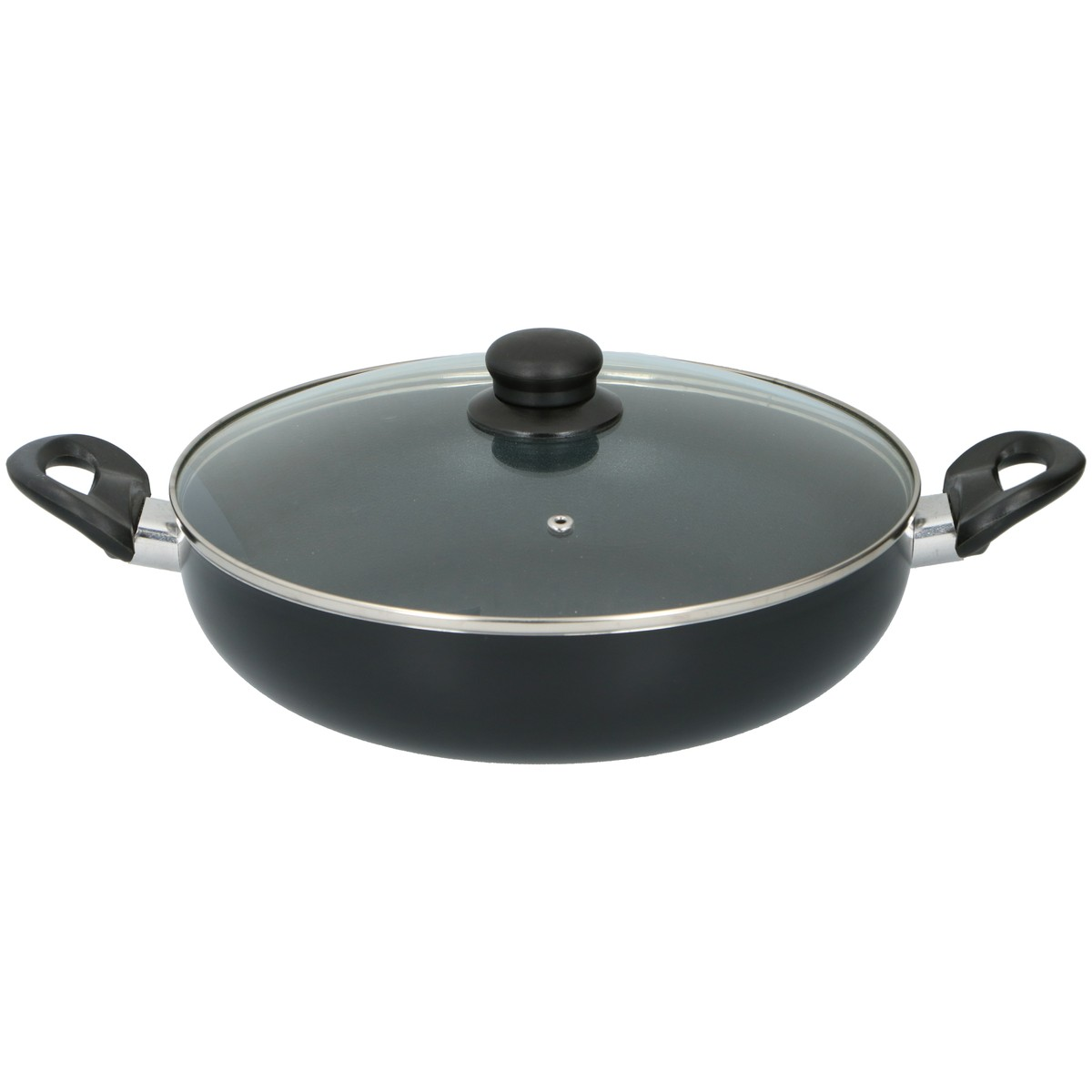 alpina Braadpan Ø28Cm Met Glazen Deksel