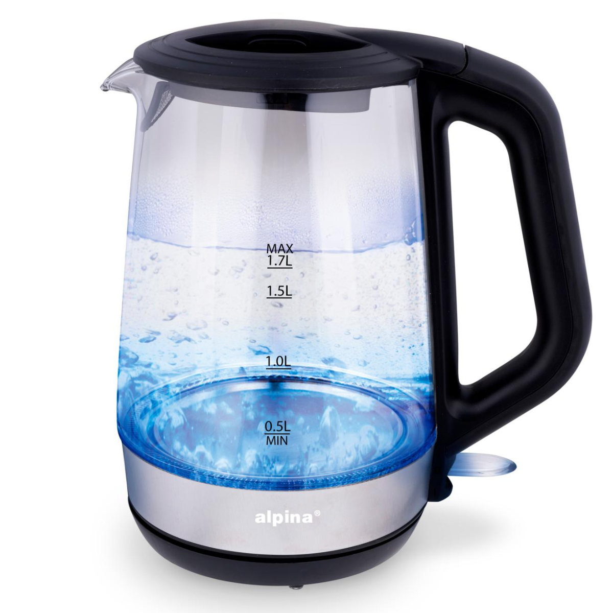 alpina Waterkoker LED 1,7L - maximondo