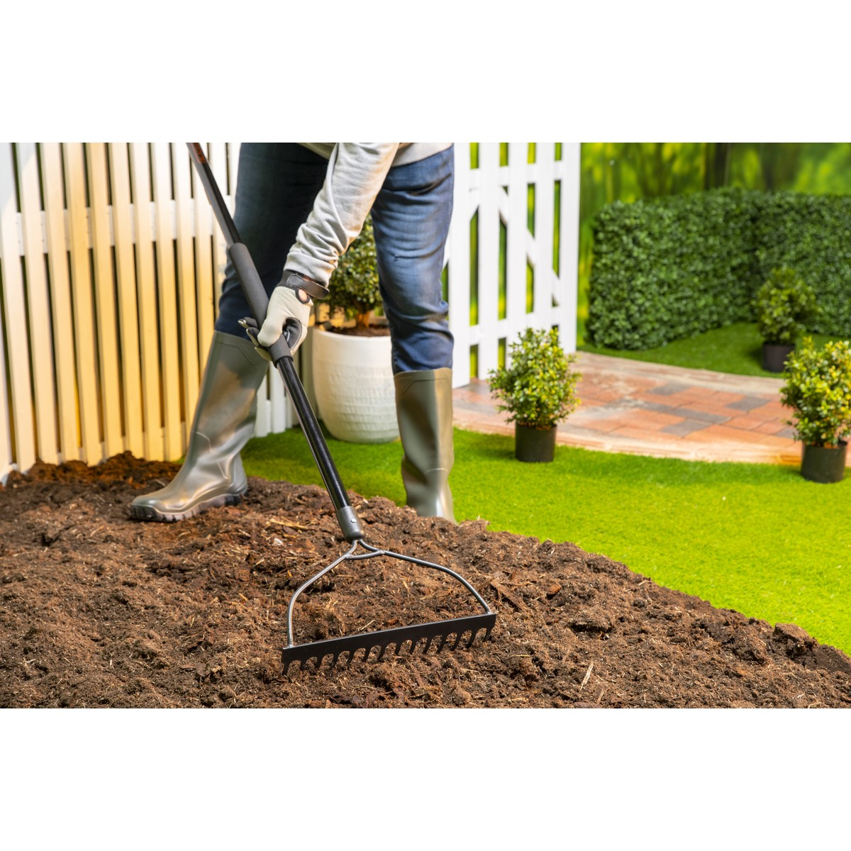 BLACK+DECKER Egalisatiehark 150 Cm - maximondo