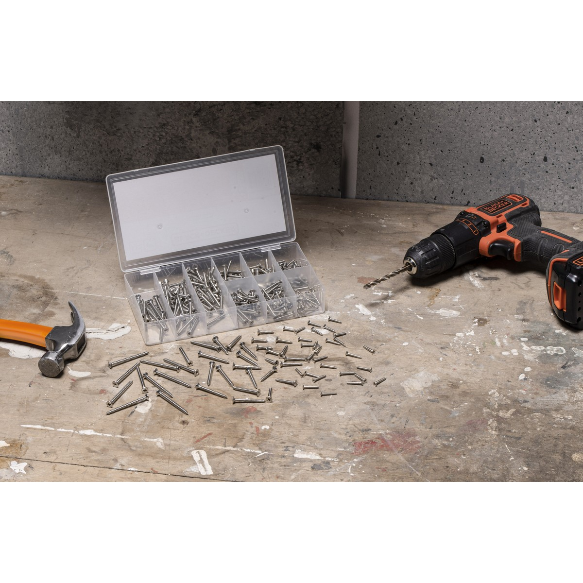 BLACK+DECKER Schroeven, 332 Delig - maximondo