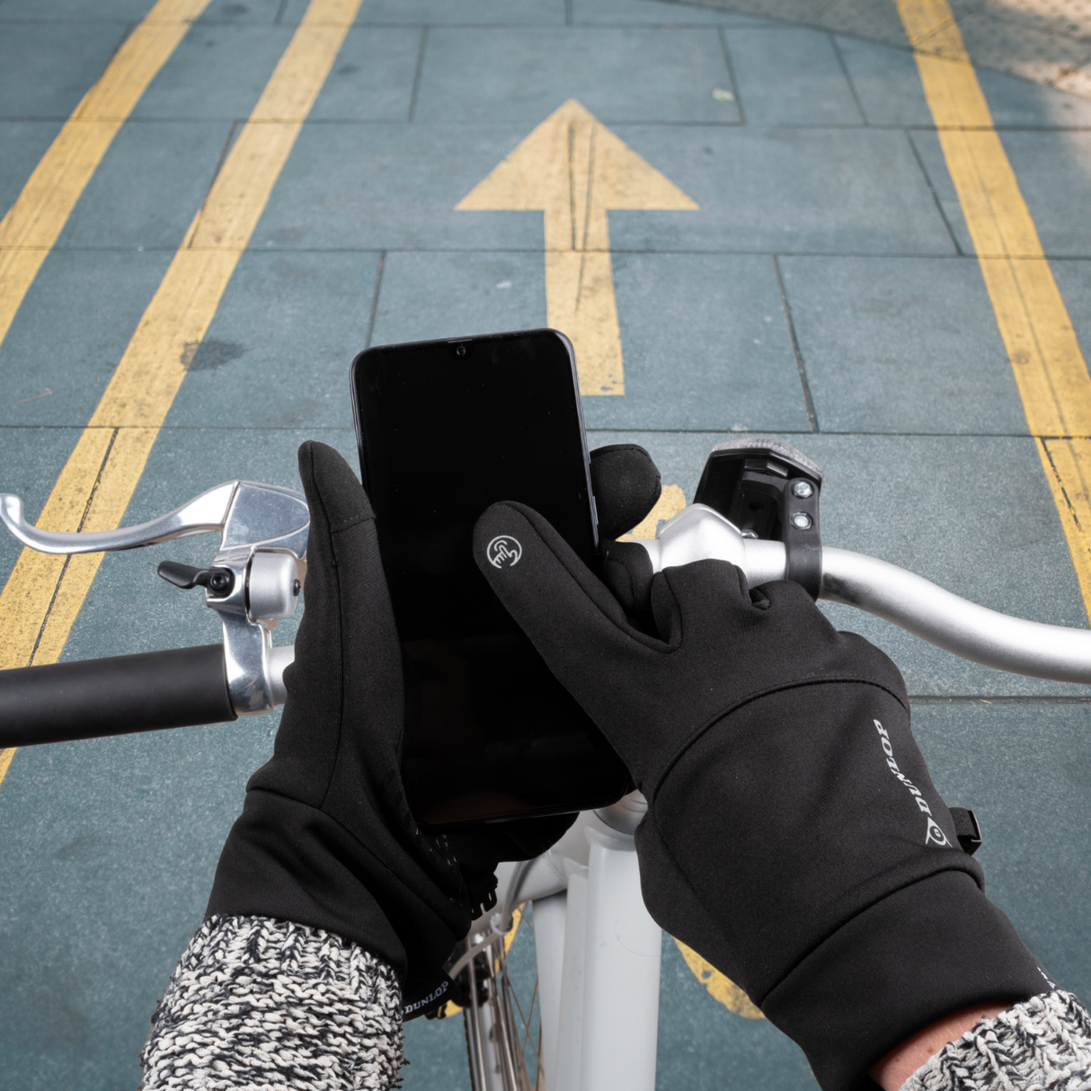 Dunlop Fietshandschoenen Maat XL - Touchscreen Bestendig - maximondo