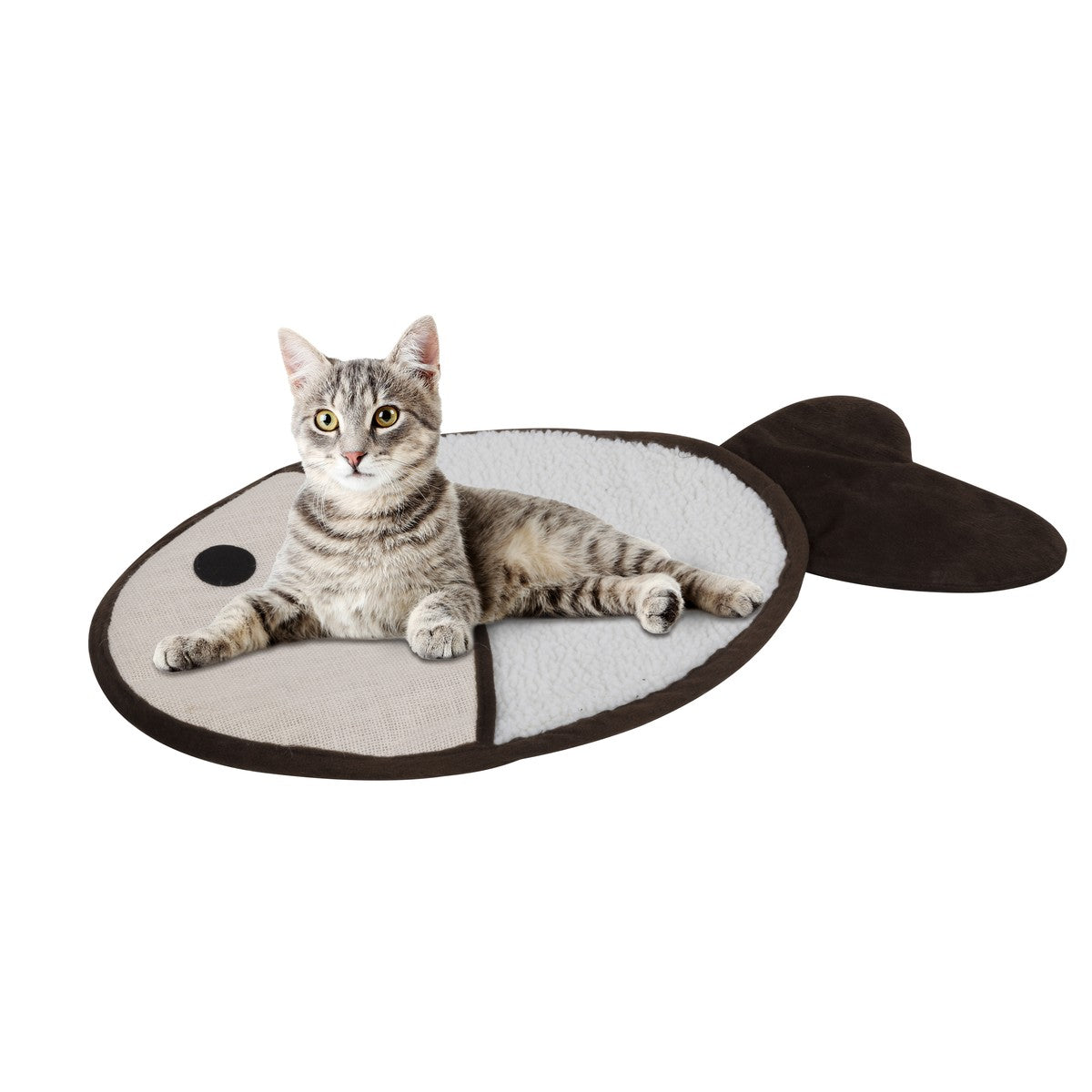 maxxpro Lig- en Krabmat - voor Kat - Vis - 68 x 40 cm - maximondo