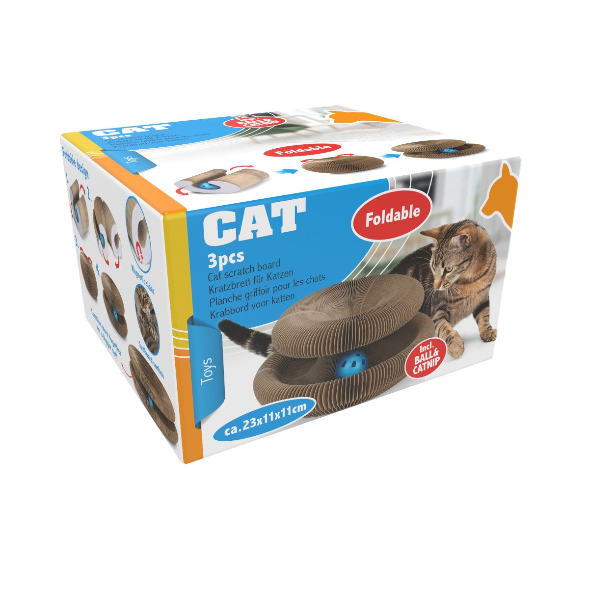 maxxpro Kattenspeeltje Krabkarton - maximondo