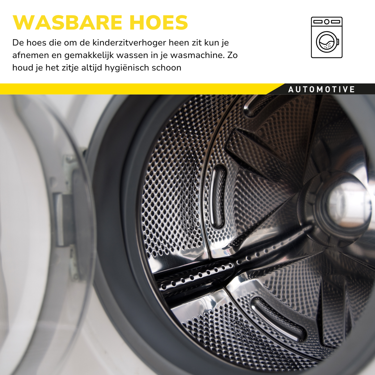 Dunlop Kinderzitje Grijs - Stoelverhoger UN ECE R129 - maximondo