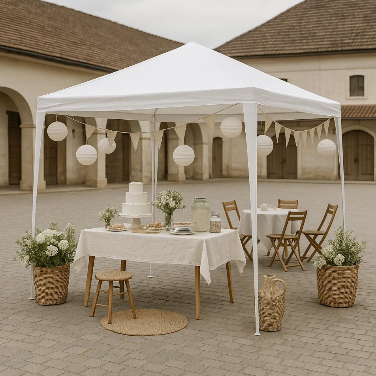 Kinzo Partytent 3x3m - Waterdicht - maximondo