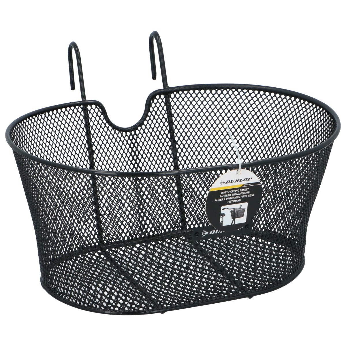 Dunlop Fietsmand Zwart - 20 Liter - maximondo