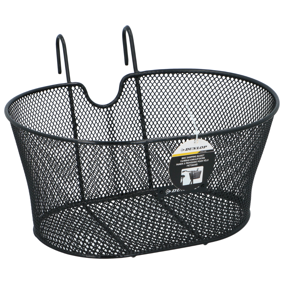 Dunlop Fietsmand Zwart - 20 Liter - maximondo