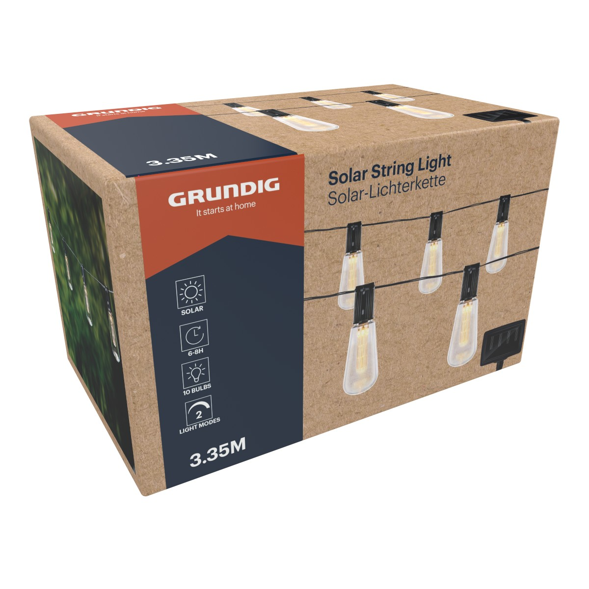 Grundig Solar Lichtsnoer 3,35m - maximondo