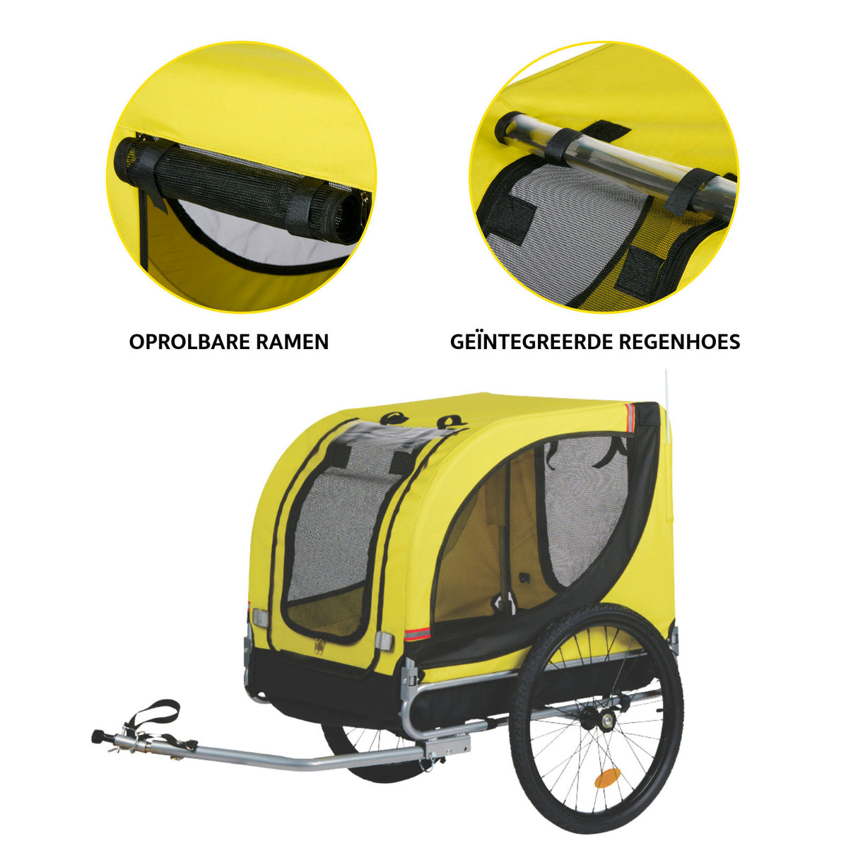 Dunlop Hondenfietskar - Fietskar Hond Max. 40KG